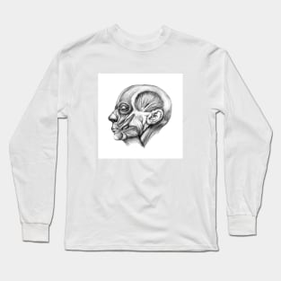 Ecorche no skin face Long Sleeve T-Shirt